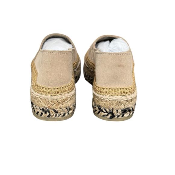 New! Free People Eden Double Stack Espadrilles - Size US 7.5 / EU 38 - Picture 11 of 12